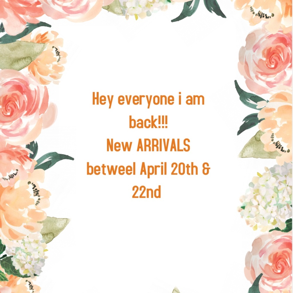 I AM BACK - NEW ARRIVALS :))))
